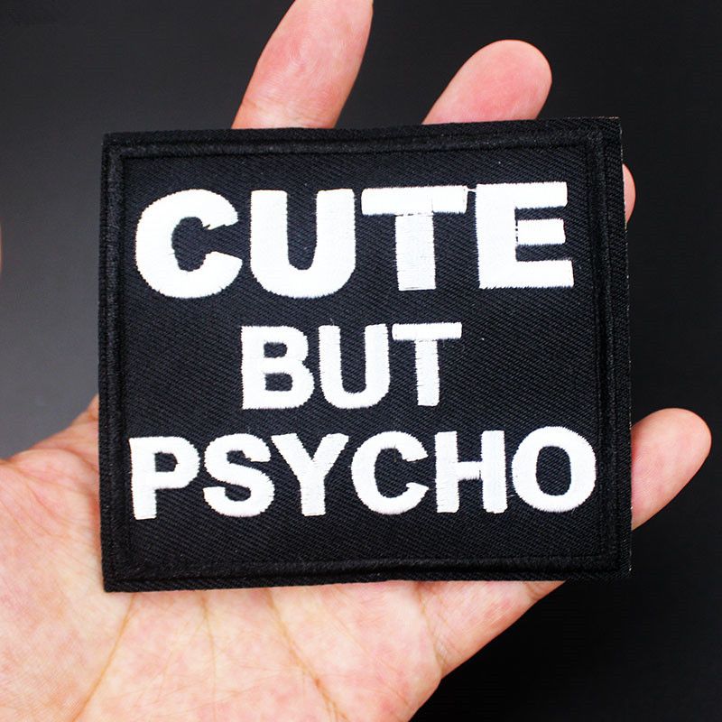 Compra Parches Letras Negras De Hierro Lindos Para Ropa Creativo De La  Insignia Raya En Suministros Bordado Apliques Etiquetas De Costura Barato |  Entrega Rápida Y Calidad | Es.Dhgate