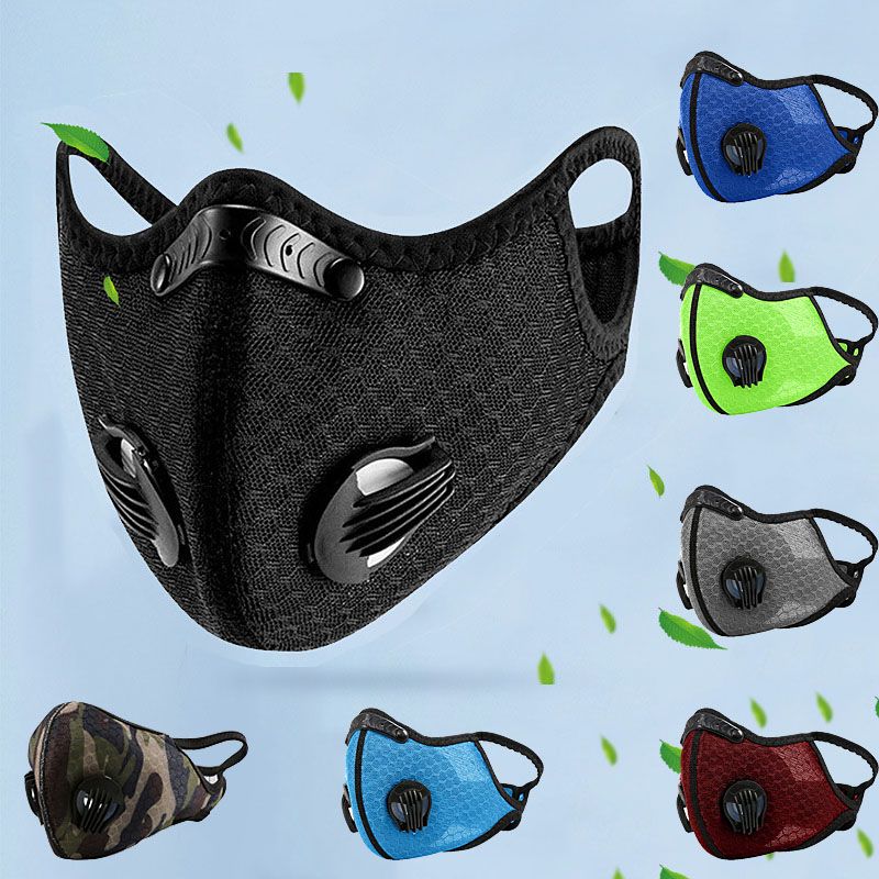 2020 7 Styles Unisex Cycling Mask Outdoor Sports Face Mask Dustproof