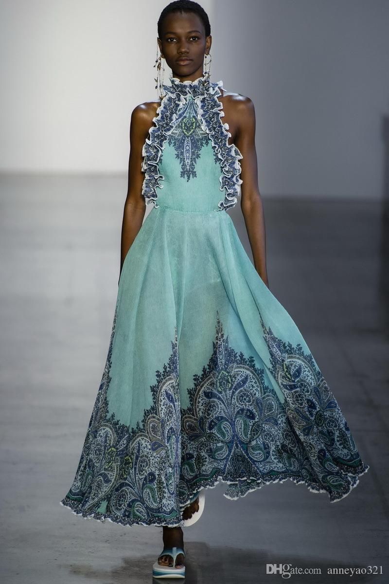 light blue designer dress