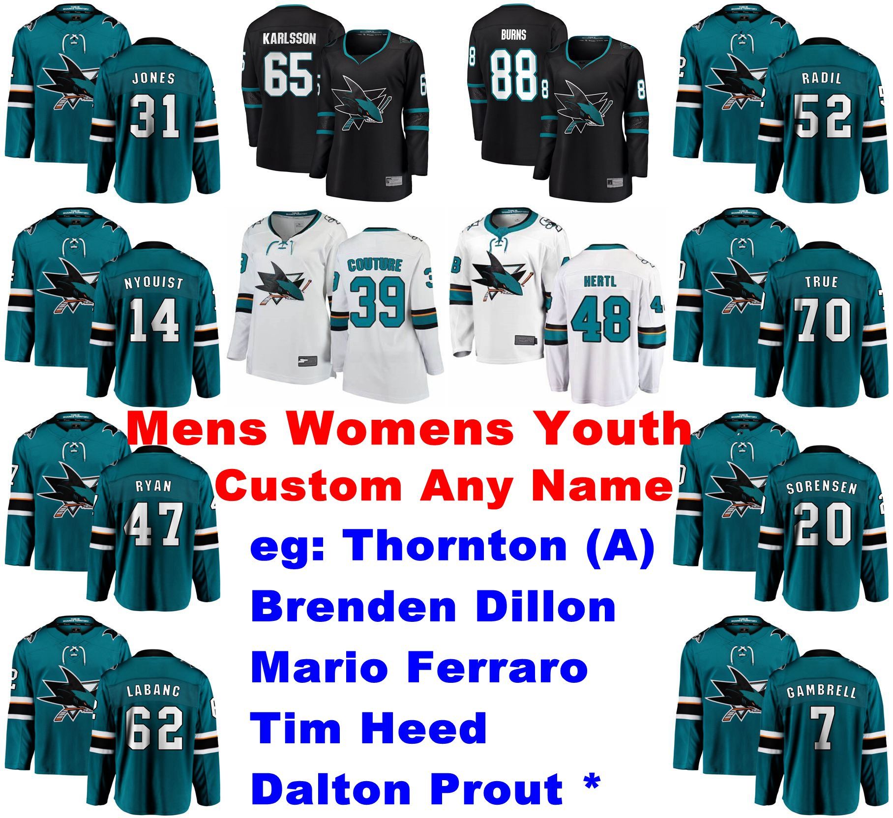 sharks jersey womens