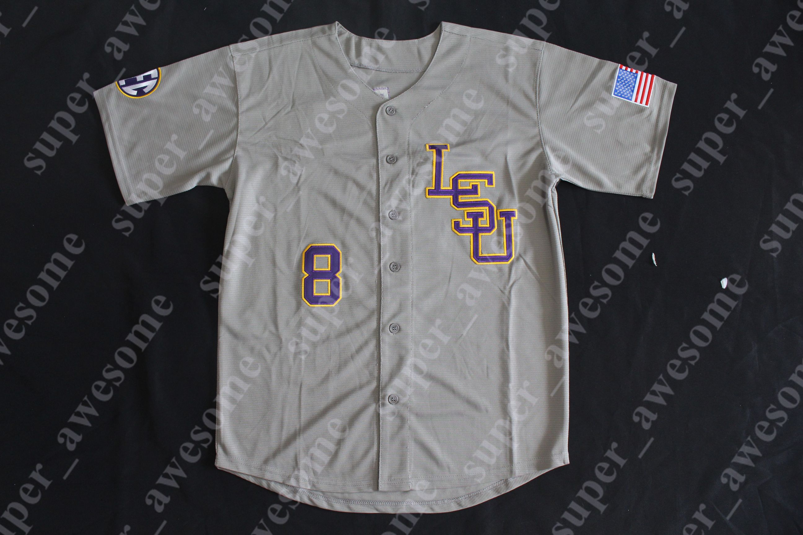 lsu baseball jersey bregman