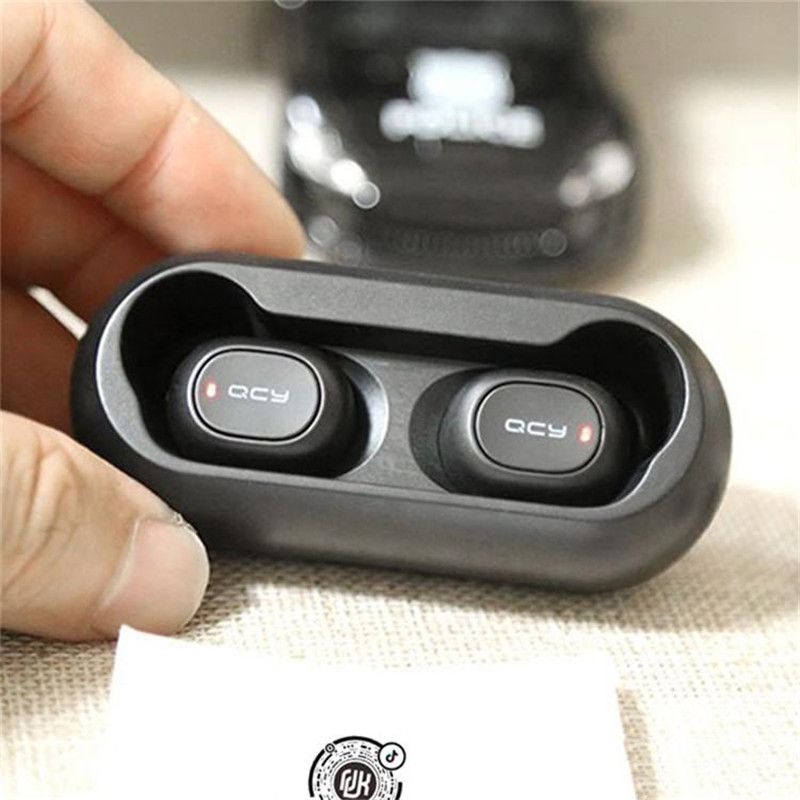 Suministro Al Por Mayor 2019 QCY T1C Mini Auriculares Bluetooth Con  Micrófono Auriculares Deportivos Inalámbricos Cancelación De Ruido  Auriculares Y Caja De Carga Auriculares BT 5.0 TWS De Detector, 20,89 € |  Es.DHgate.Com