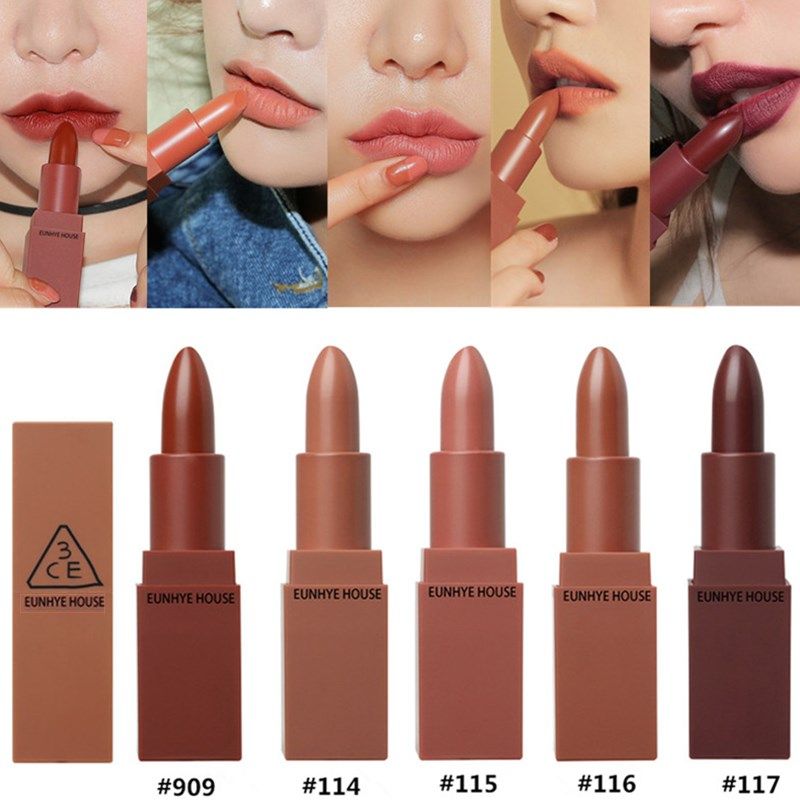 amplificación Ocho negar 3CE Eunhye Casa (Stylenanda) del estado de ánimo Receta Barra de labios mate Corea del maquillaje amplificación Ocho negar 3CE Eunhye Casa (Stylenanda) del estado de ánimo Receta Barra de labios mate Corea del maquillaje