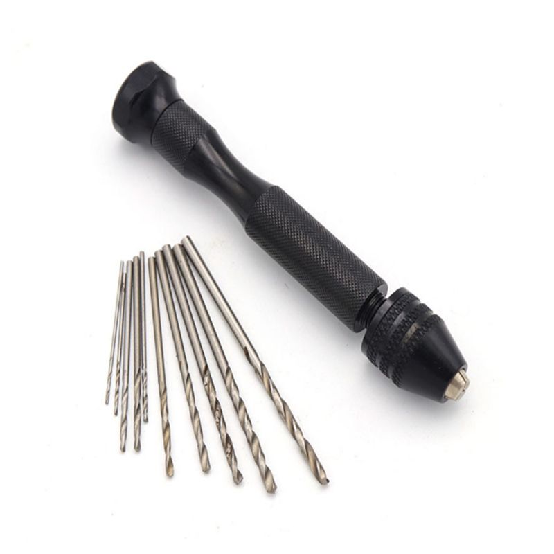 20pc Diamond Coated HSS Micro-Drill Bits Index # 61-80 Wire Gauge Set Mini Hand 