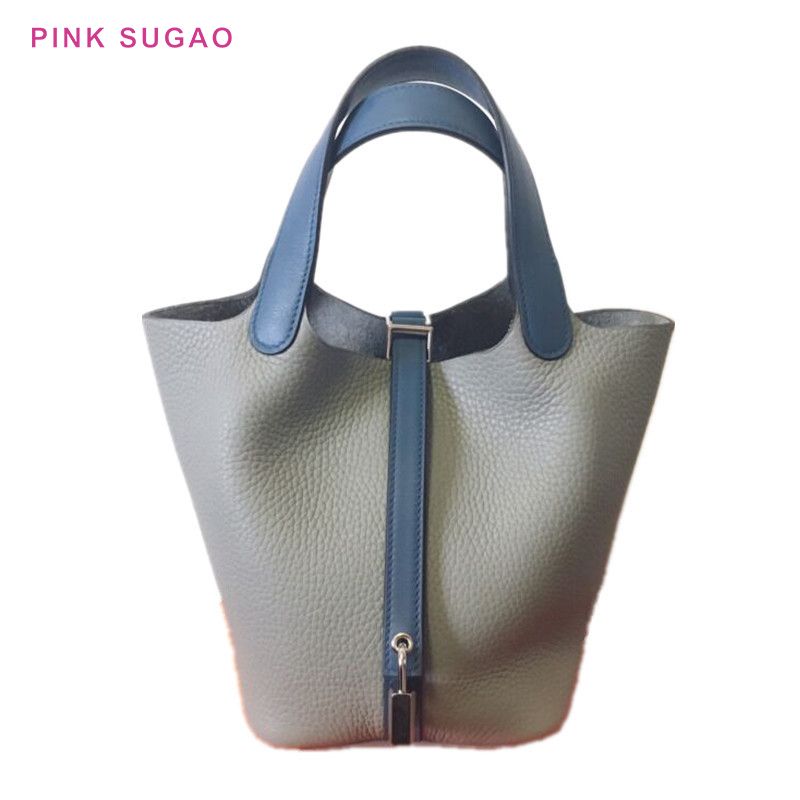 pink bucket purse