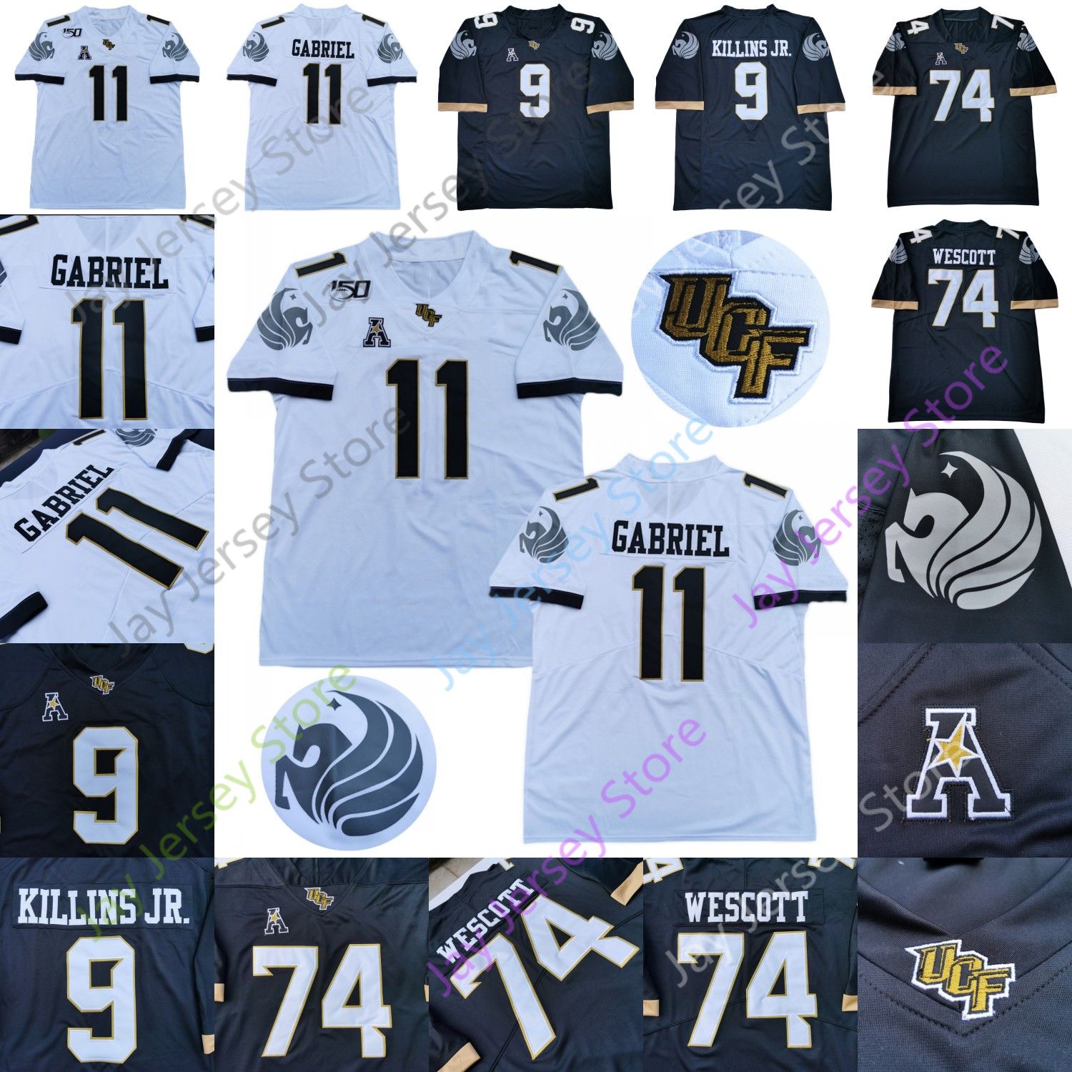 2020 Custom UCF Knights Football Jersey 