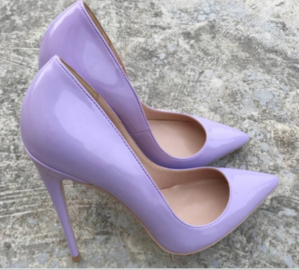light purple heels
