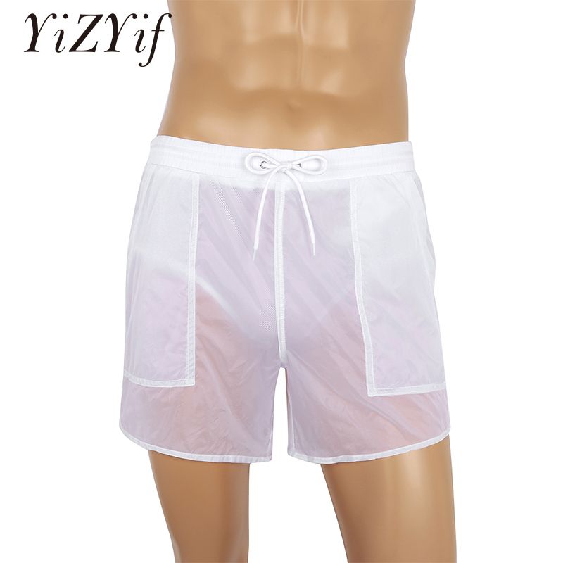 Cocktails On The Beach Mens Summer Breathable Swim Trunks Beach Shorts Cargo Shorts