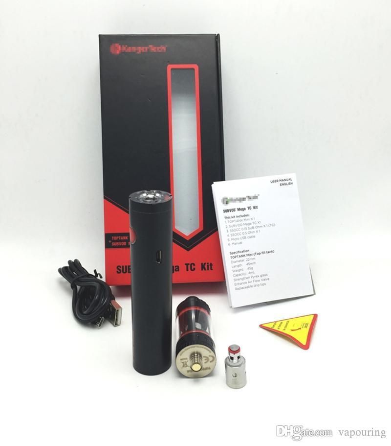 KANGERTECH SUBVOD MEGA TC Starter Kit 2300mAh Batterij 4.0ml.