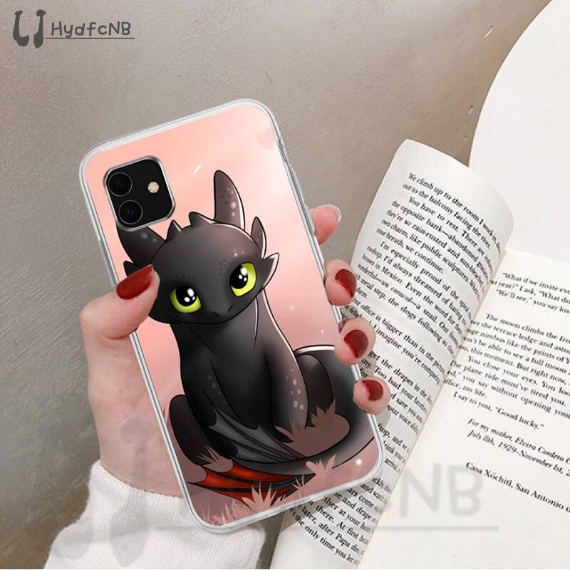 فلاش ميموري 2020 Toothless How To Train Your Dragon Silicone Phone Case For ... coque iphone 8 How to Train The Dragon