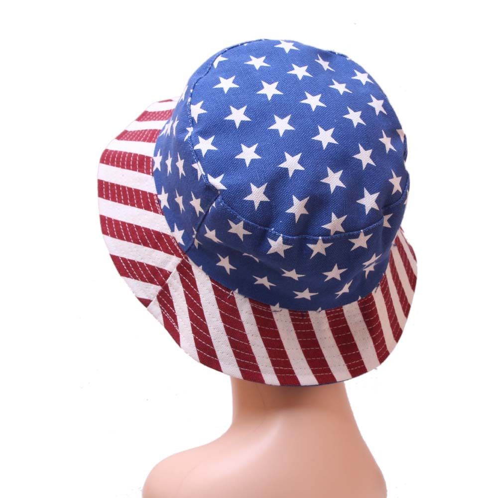 american flag bucket hat