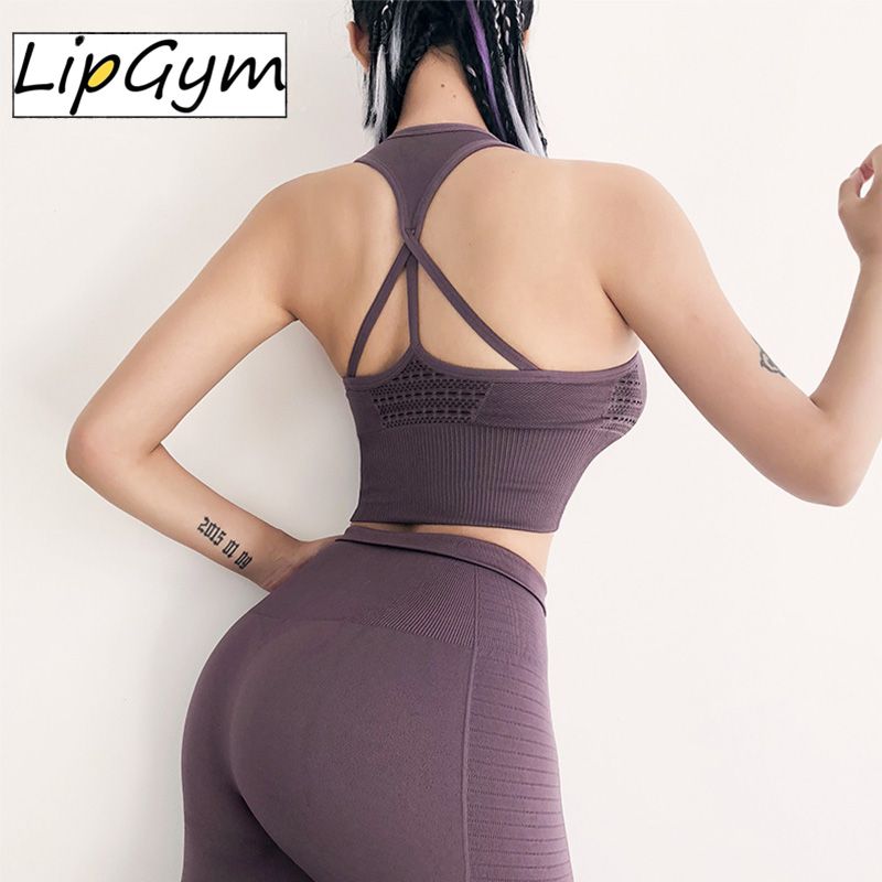 padded yoga top