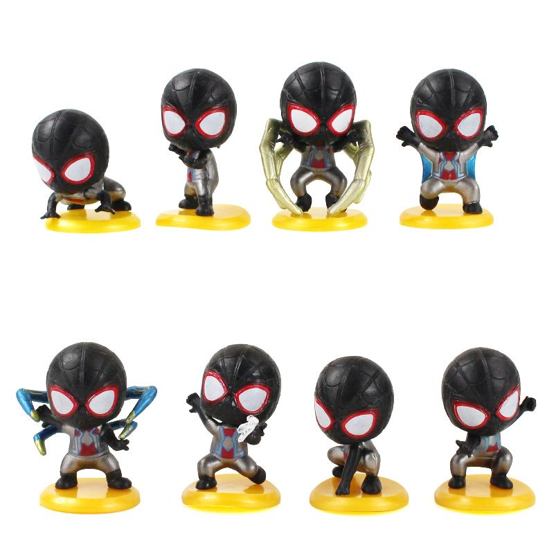 black spiderman toys