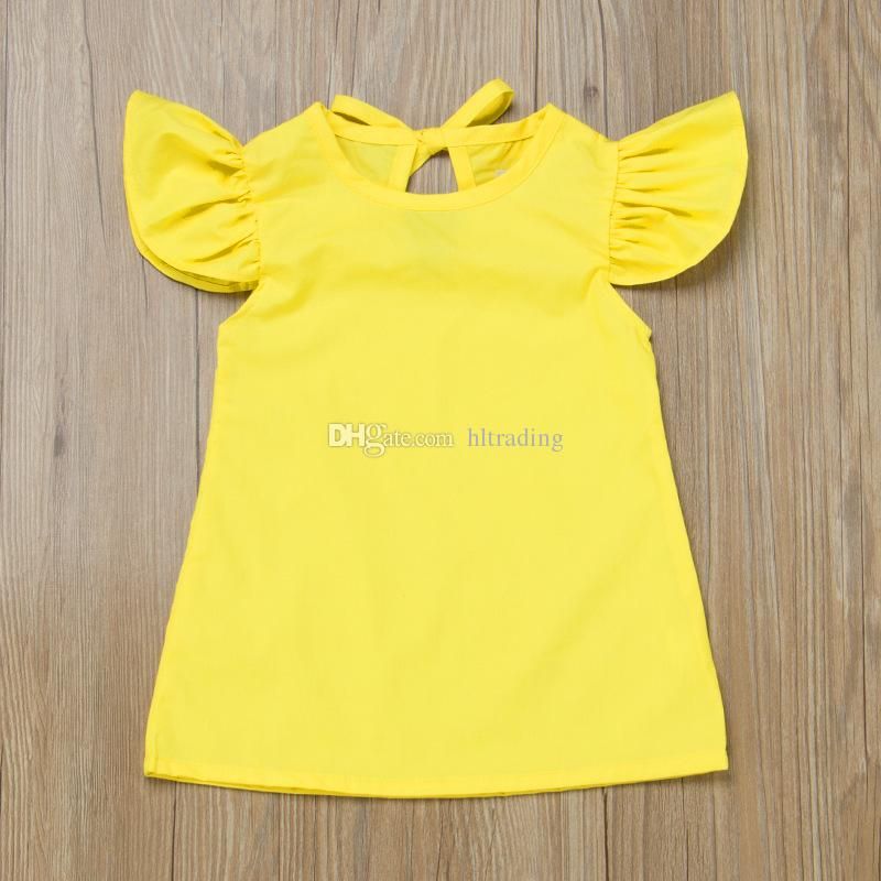 baby girl yellow frock