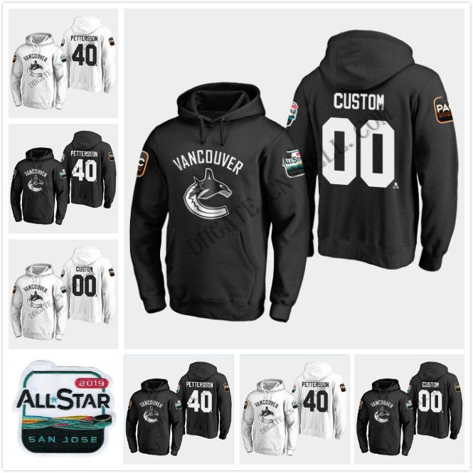 canucks jersey hoodie