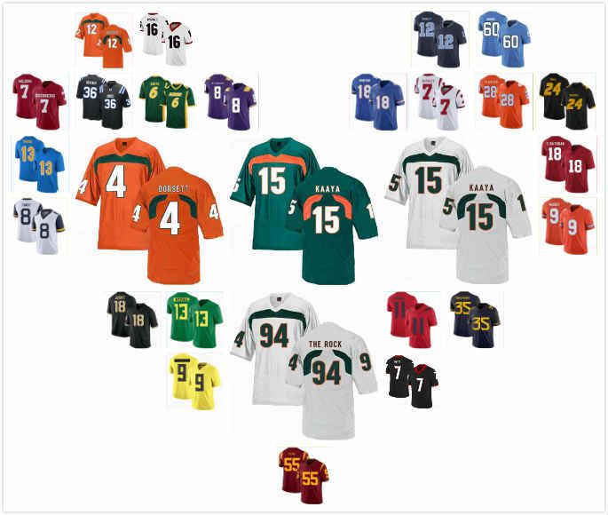 custom miami hurricanes jersey