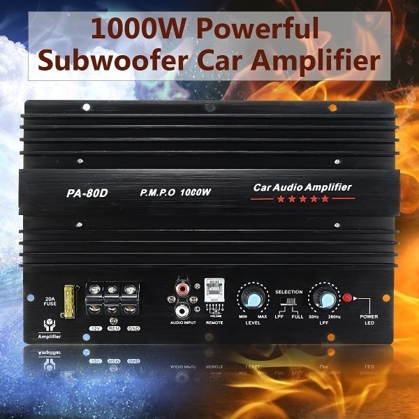 speaker amplifier subwoofer