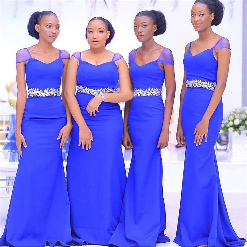 Royal Purple Donna Morgan Bridesmaid Dresses