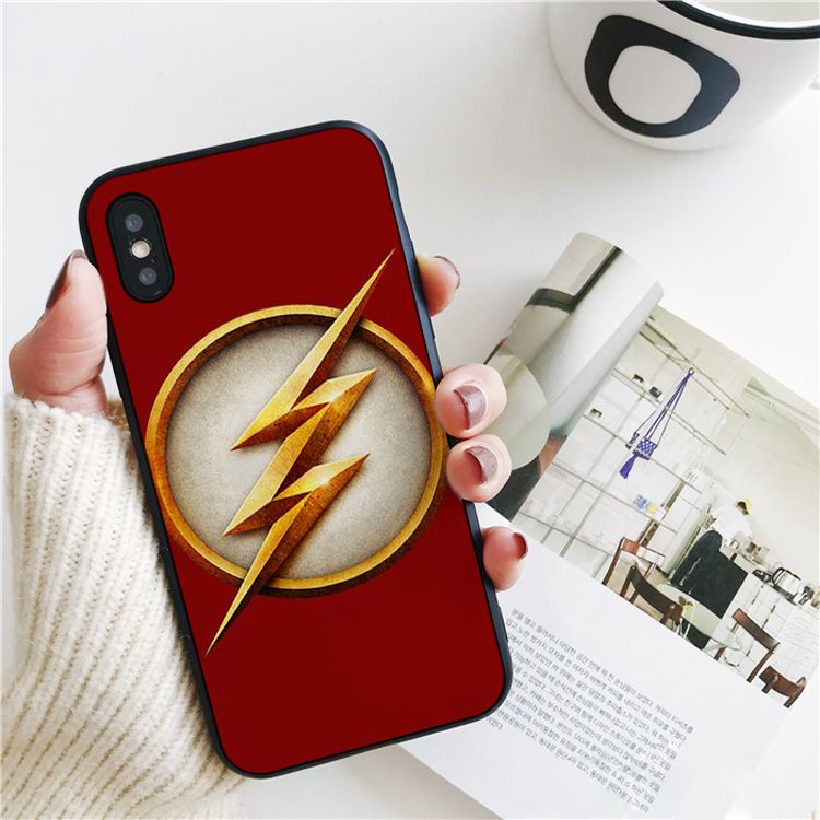 Wholesale Supply Capa Luxury Red The Flash Comics Cover For IPhone 11 Pro  Xs Max Xr Case For IPhone 8 7 6s Plus 5S SE Case Soft Silicone Cover. From  Flyingcover01, $2.8 | DHgate.Com