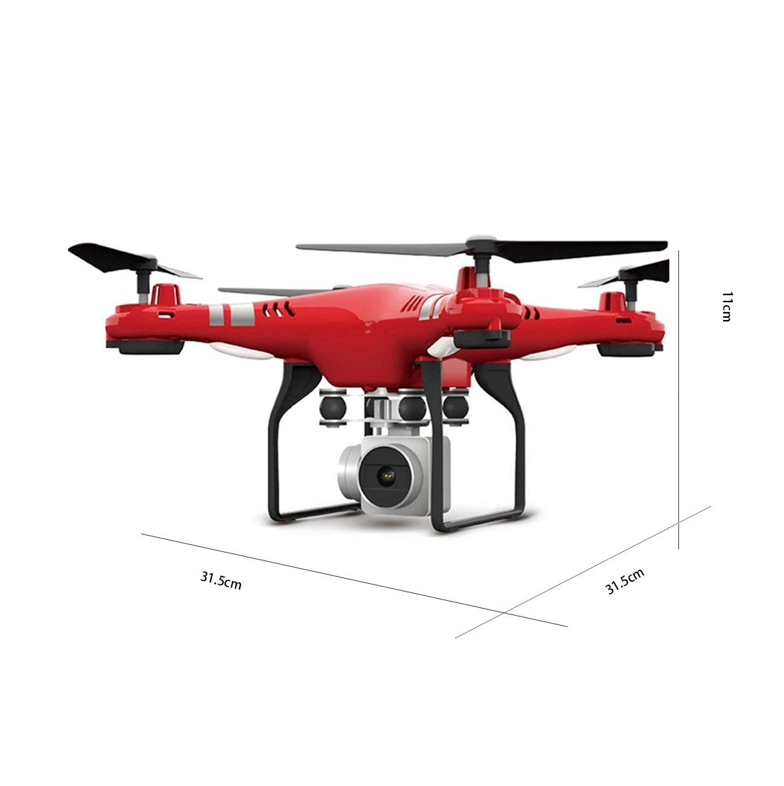 2021 Remote Control Aircraft With Wide Angle Camera, WiFi Image