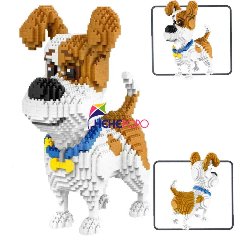 dog building blocks