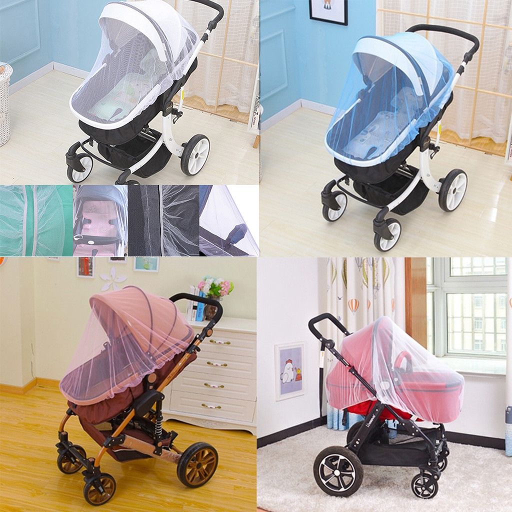 kids stroller full mosquito net