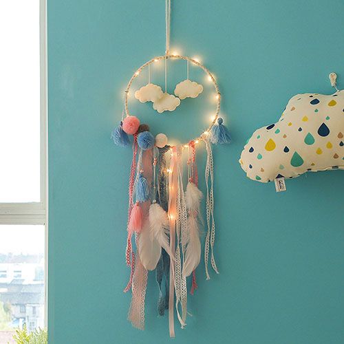 Dreamcatcher con luce a LED