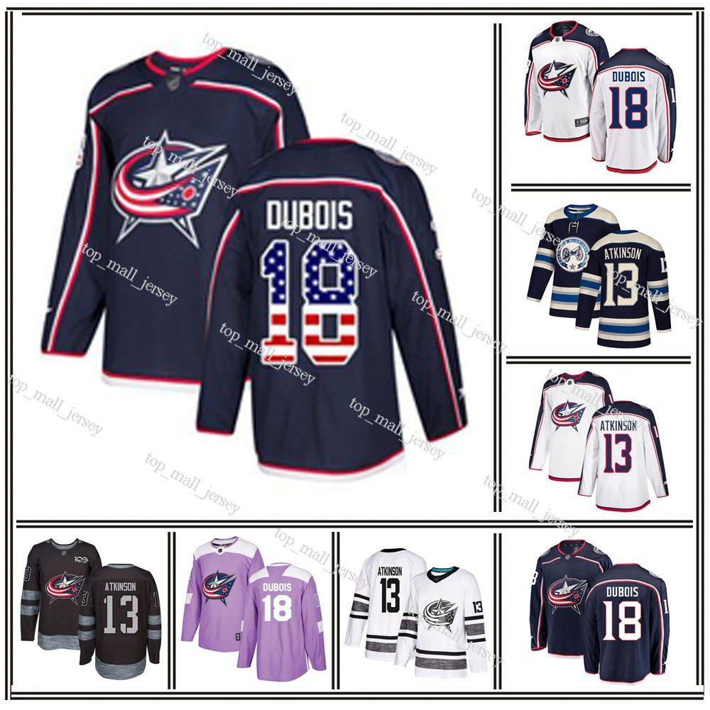 custom columbus blue jackets jersey