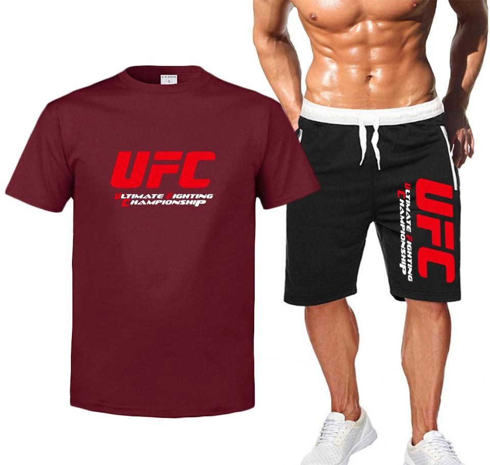 Mma Ufc Hombres corto Ultimate Fighting Championship Muscleguys gimnasios para hombre Pantalones cortos Pantalones cortos