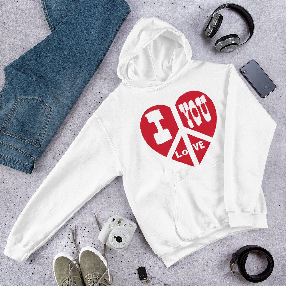 Compra Te Amo Sudaderas Con Capucha San Valentín Día De La Madre Sudadera  Tumblr Ropa De Moda Sudaderas Unisex Sudaderas Sudaderas Jerseys Top Barato  | Entrega Rápida Y Calidad | Es.Dhgate