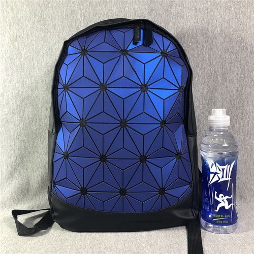 geometric design backpack