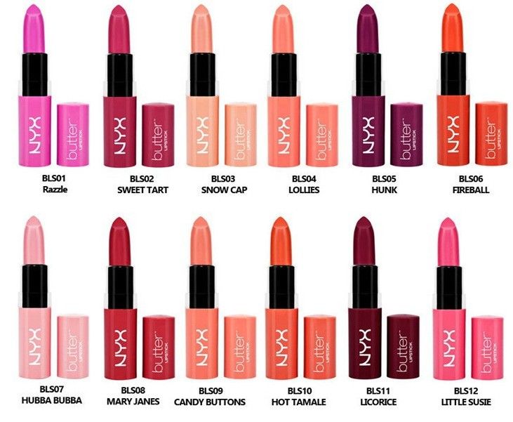 Acheter Pas Cher Maquillage De Haute Qualité Beurre Lipstick Ronde Tube Beurre Baume à Lèvres Rouge à Lèvres Crème Satinée 12 Kits De Rouge à Lèvres