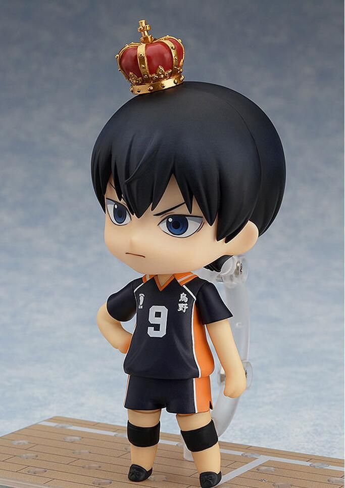Tobio Kageyama Haikyuu No.9 Anime Action Figurine Toy Nendoroid 489 # Haikyu!