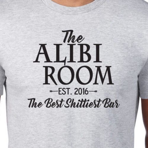 The Alibi Room Best Shittiest Bar T Shirt Shameless Netflix Gallagher Chicago Men Women Unisex Fashion Tshirt Tees Cool T Shirts From