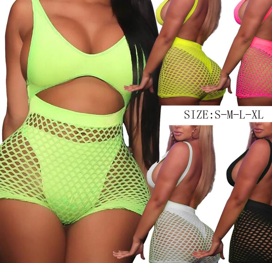 fishnet swimming costume