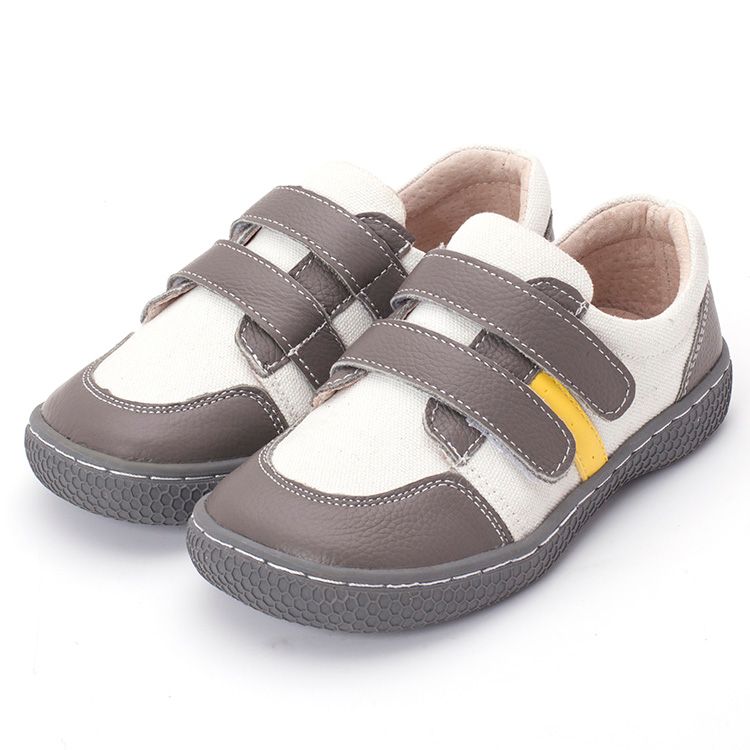 Ragazzi Reale Pelle Scamosciata Mocassini Scarpe Da Ginnastica//Casual Scarpe Marrone Chiaro//Nero Taglia 3 4 5 6