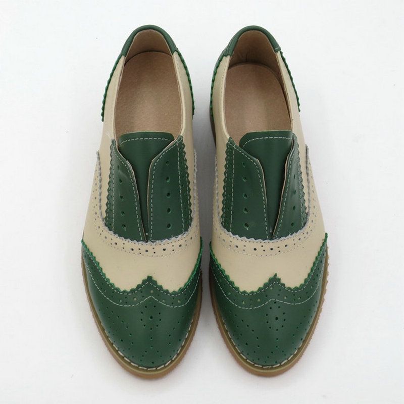 Oxford Shoes Single Shoes Fashion Lace 