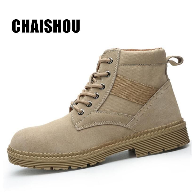 leather steel toe cap boots