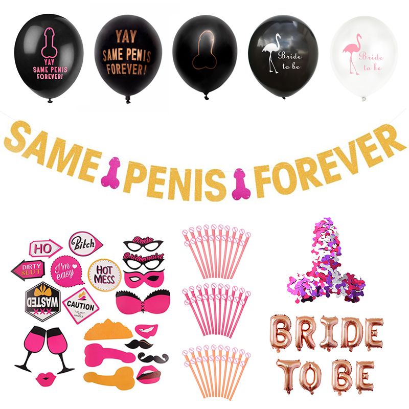 Grosshandel Bachelorette Ballons Bachelor Party Supplies Foto