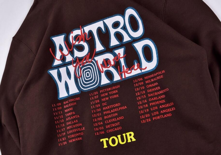 Acquistare Alta Qualità Modo Caldo Travis Scott Astroworld TOUR SICKO MODE  CAPPUCCIO Donne Uomini Travis Scott Pullover Felpa Con Cappuccio Economico  | Consegna Veloce E Qualità | DHgate Italy