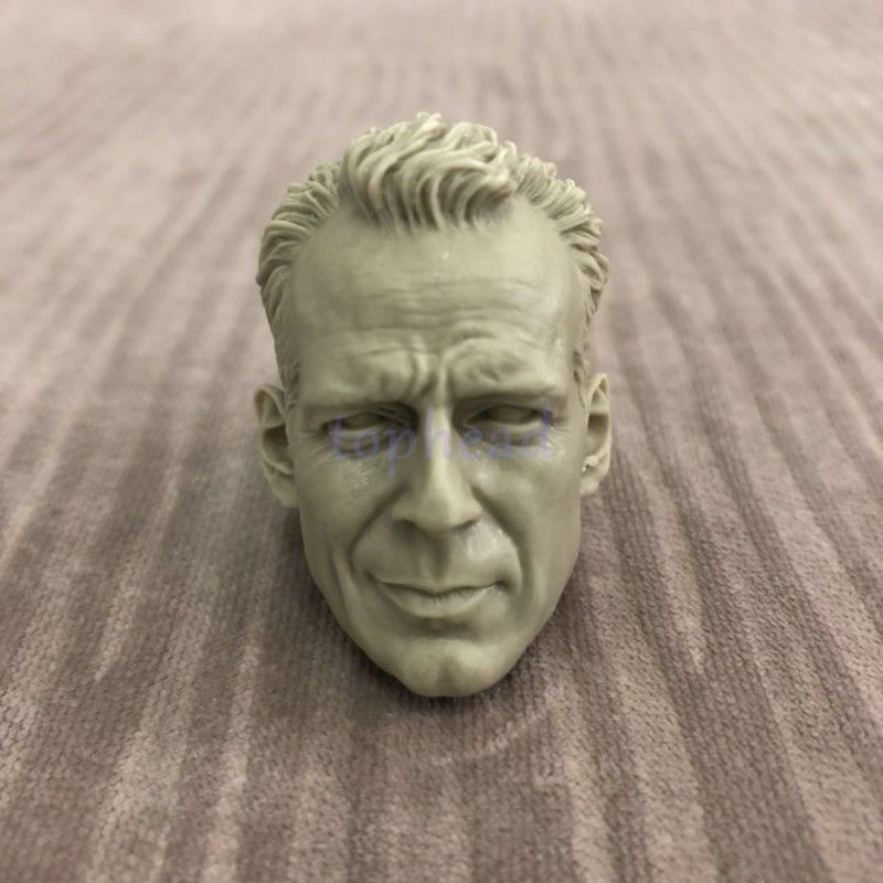 1//6 SCALE CUSTOM BRUCE WILLIS ACTION FIGURE HEAD!