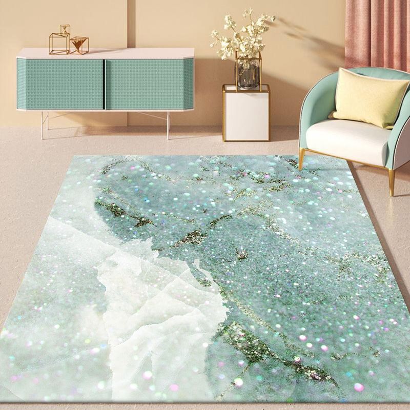 Creative Marble Pattern Carpet And Rug Nordic Style Living Room Area