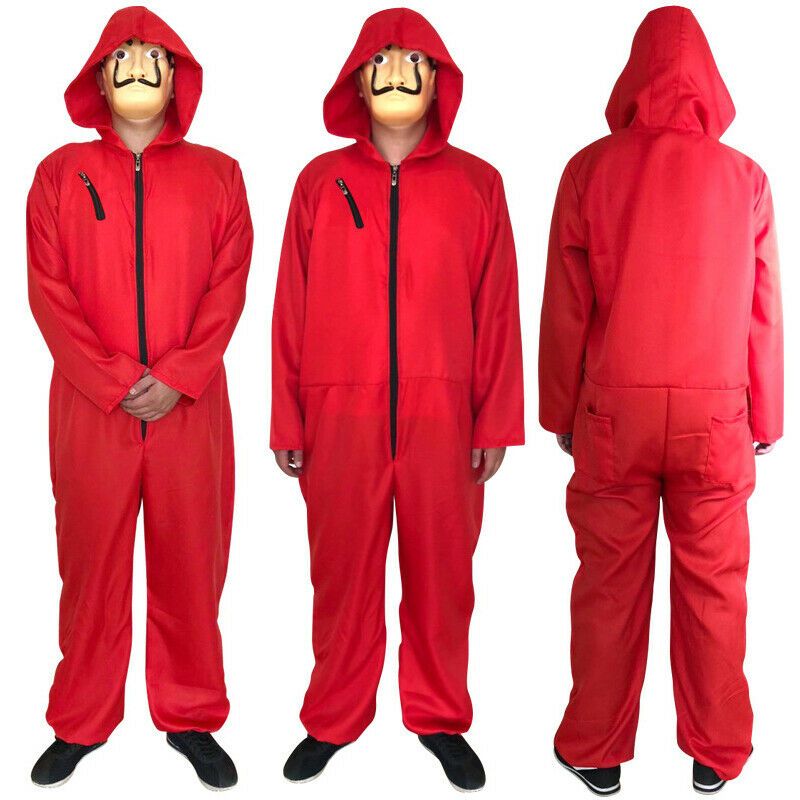 2020 Salvador Dali La Casa De Papel Costume Money Heist Jumpsuit Cosplay Outfits With Hoodie From Gl8888 9 47 Dhgate Com - roblox notoriety cloaker buxgg how to use