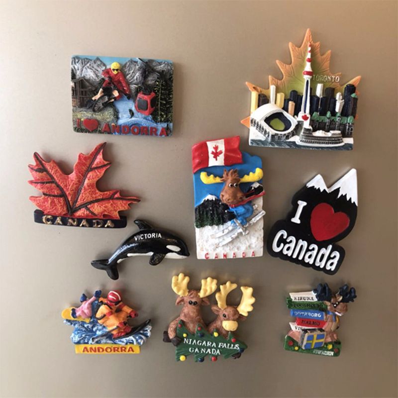 Creative 3D Refrigerator Magnet Fridge Magnets Whiteboard Magnet Kitchen Decor Manual Simulation Crafts holiday gift for friends