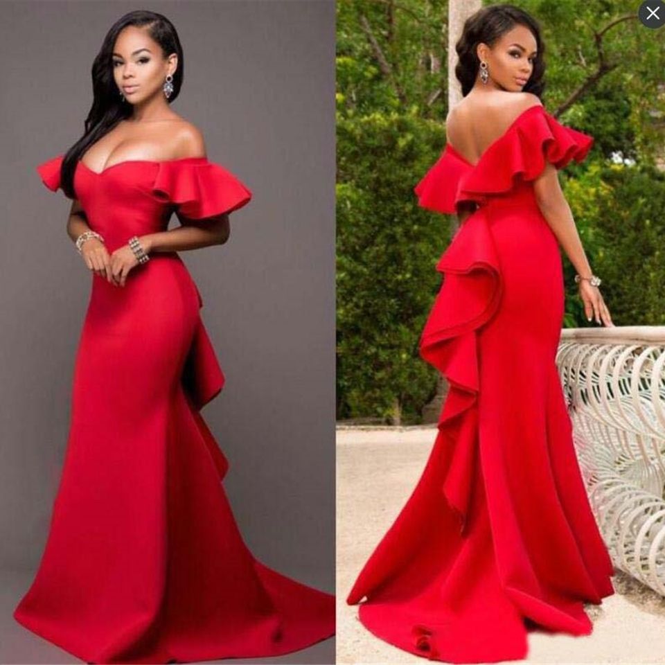 plain prom dress