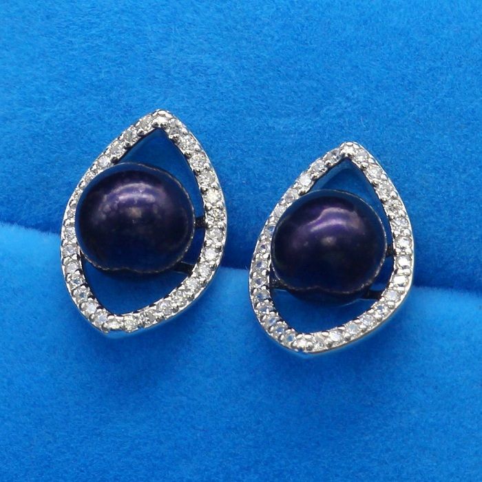 boucles d'oreilles perle 03