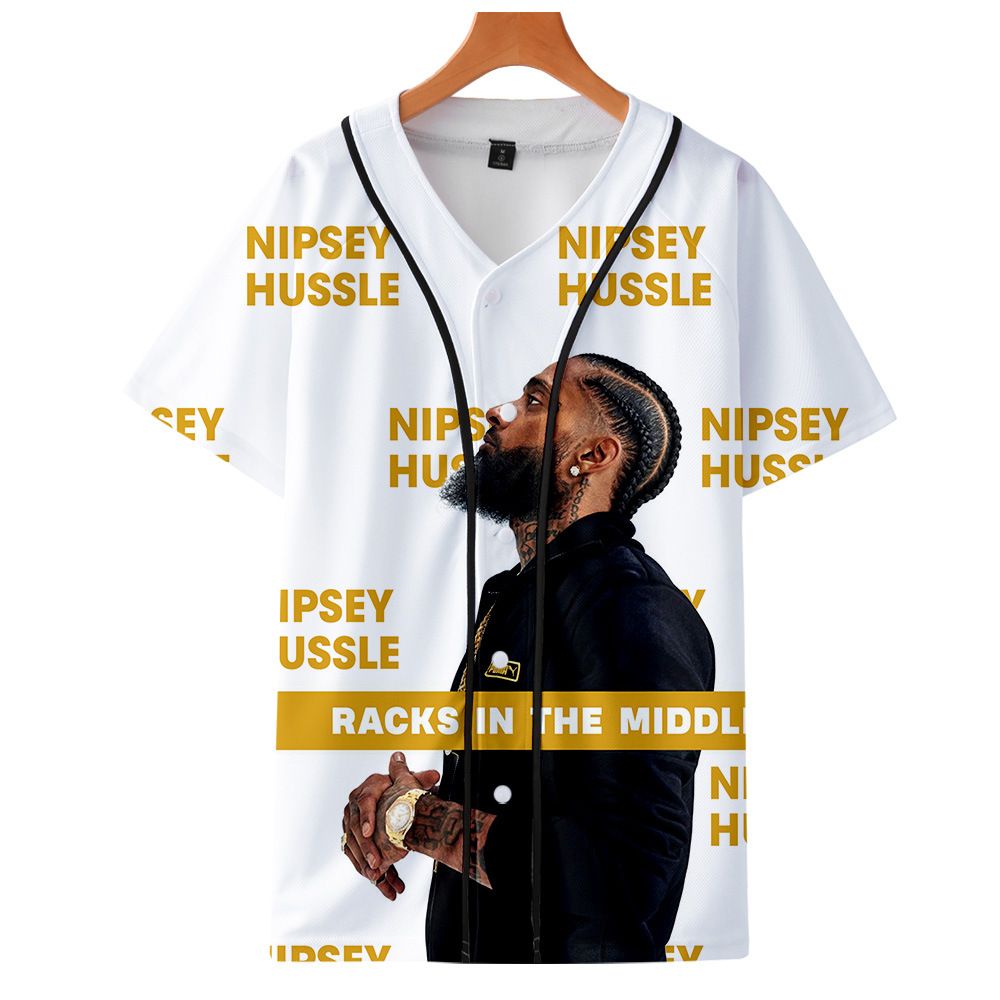 nipsey hussle baseball jersey