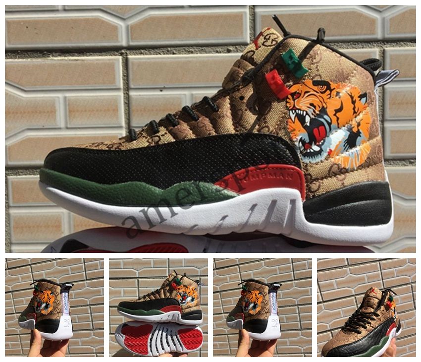 jordan 12 gucci snake