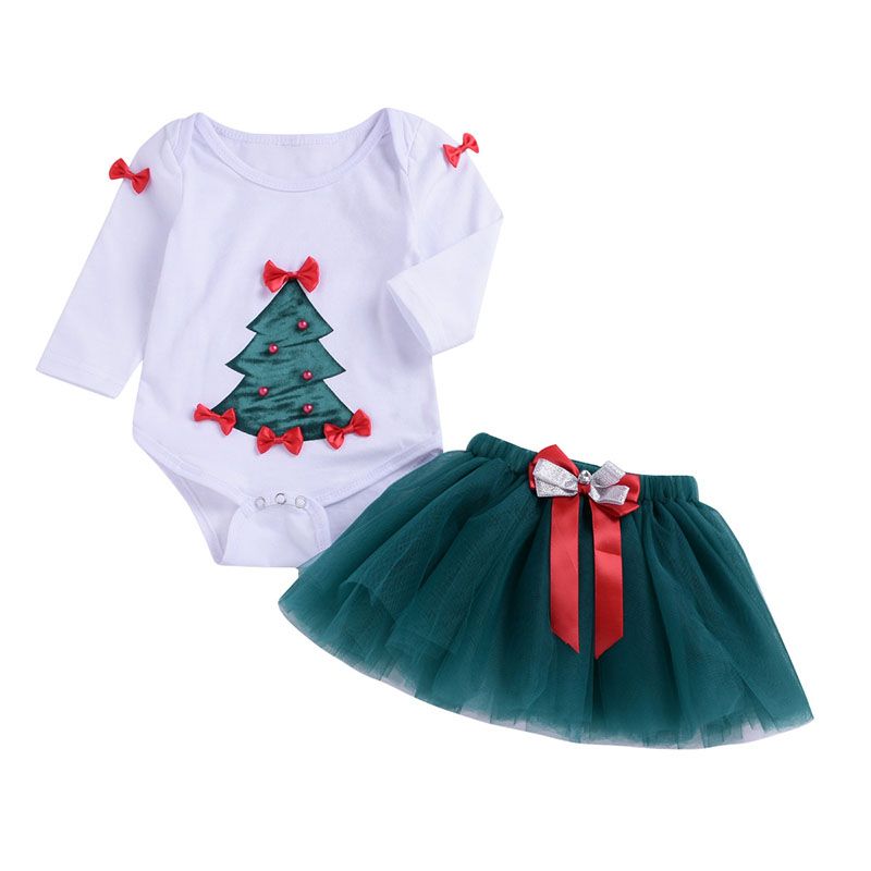 baby christmas tree outfit