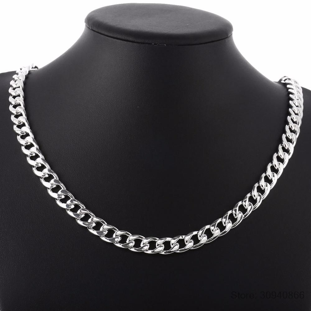 Lekani Men 925 Joyas De Plata Esterlina 6 Mm Cirujanos Con 8 Lekani Men 925 Joyas De Plata Esterlina 6 Mm Cirujanos Con 8